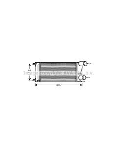 AVA QUALITY COOLING PEA4337 - Intercooler