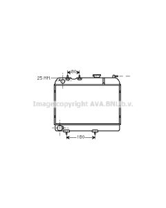 AVA QUALITY COOLING RT2006 - Radiatore, Raffreddamento motore