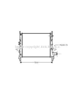 AVA QUALITY COOLING RTA2206 - Radiatore, Raffreddamento motore