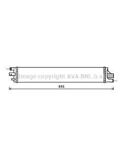 AVA QUALITY COOLING RTA2559 - Radiatore, Raffreddamento motore