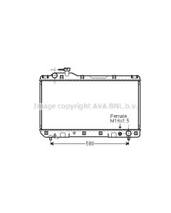 AVA QUALITY COOLING TO2219 - Radiatore, Raffreddamento motore