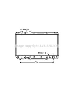 AVA QUALITY COOLING TO2220 - Radiatore, Raffreddamento motore