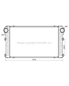 AVA QUALITY COOLING TO4794 - Intercooler