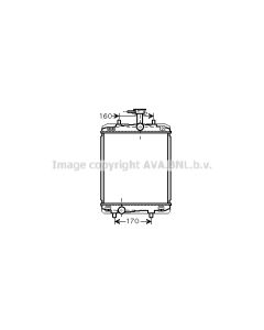 AVA QUALITY COOLING TOA2360 - Radiatore, Raffreddamento motore