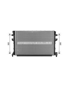 AVA QUALITY COOLING VNA2383 - Radiatore, Raffreddamento motore