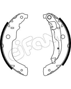 CIFAM 153333 - Kit ganasce freno