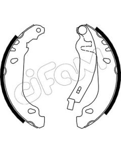 CIFAM 153345Y - Kit ganasce freno