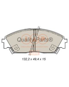IAP QUALITY PARTS 70406012 - Kit pastiglie freno, Freno a disco