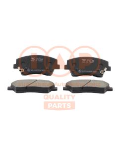 IAP QUALITY PARTS 70407170 - Kit pastiglie freno, Freno a disco