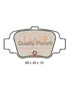 IAP QUALITY PARTS 70413092 - Kit pastiglie freno, Freno a disco