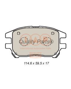 IAP QUALITY PARTS 70417131 - Kit pastiglie freno, Freno a disco
