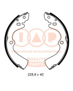 IAP QUALITY PARTS 70513050 - Kit ganasce freno