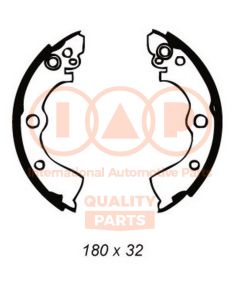 IAP QUALITY PARTS 70513086 - Kit ganasce freno