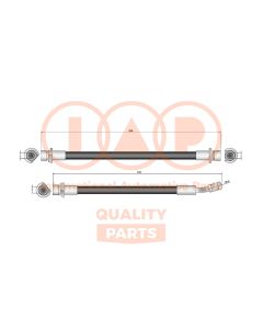 IAP QUALITY PARTS 70806015 - Flessibile del freno
