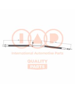 IAP QUALITY PARTS 70817003 - Flessibile del freno