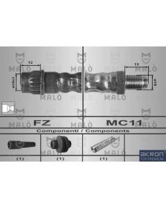 AKRON-MALÒ 80159 - Flessibile del freno