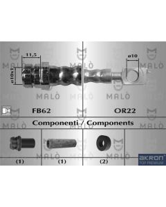 AKRON-MALÒ 80948 - Flessibile del freno