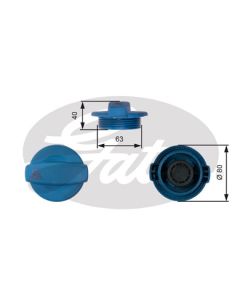 GATES RC237 - Tappo, serbatoio refrigerante
