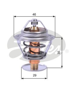 GATES TH10489G1 - Termostato, Refrigerante