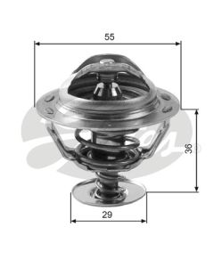 GATES TH12283G1 - Termostato, Refrigerante