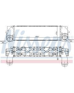 NISSENS 96439 - Intercooler