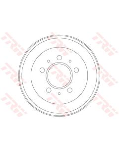 TRW DB4453 - Tamburo freno