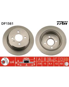 TRW DF1561 - Discofreno
