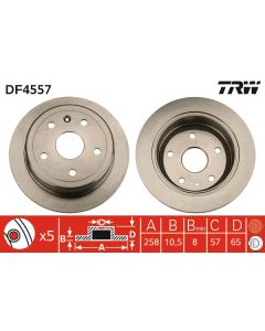 TRW DF4557 - Discofreno