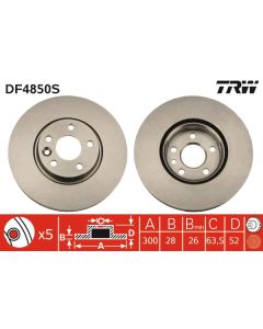 TRW DF4850S - Discofreno
