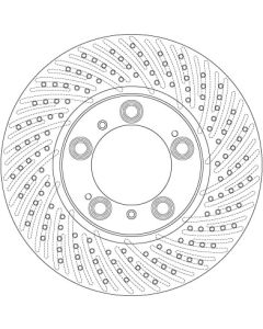 TRW DF6213S - Discofreno