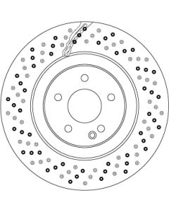 TRW DF6741S - Discofreno