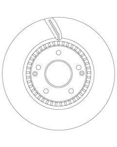 TRW DF6884S - Discofreno