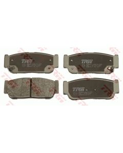 TRW GDB3413 - Kit pastiglie freno, Freno a disco