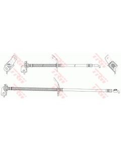 TRW PHD1058 - Flessibile del freno
