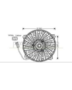 PRASCO CI520F001 - Ventola, Raffreddamento motore