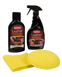 CARPLAN - Leather Connoisseur, kit proteggi / rinnova pelle