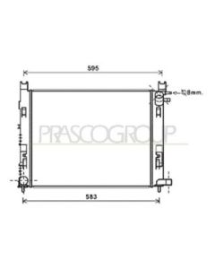 PRASCO DA226R002 - Radiatore, Raffreddamento motore