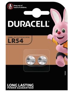 DURACELL - Duracell Elettronica, “LR54”, 2 pz