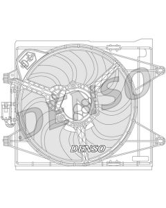 DENSO DER09051 - Ventola, Raffreddamento motore