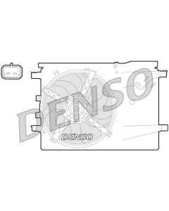 DENSO DER09058 - Ventola, Raffreddamento motore
