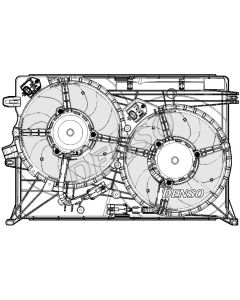 DENSO DER09075 - Ventola, Raffreddamento motore