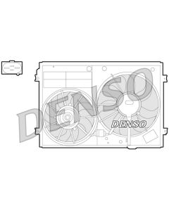 DENSO DER32012 - Ventola, Raffreddamento motore