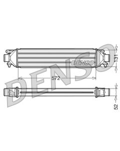 DENSO DIT09107 - Intercooler