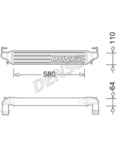 DENSO DIT09118 - Intercooler