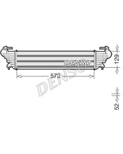 DENSO DIT09121 - Intercooler