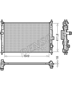 DENSO DRM21103 - Radiatore, Raffreddamento motore