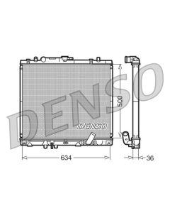 DENSO DRM45020 - Radiatore, Raffreddamento motore