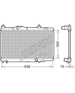 DENSO DRM50105 - Radiatore, Raffreddamento motore