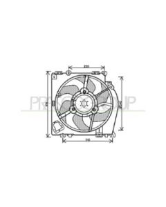 PRASCO DS011F001 - Ventola, Raffreddamento motore