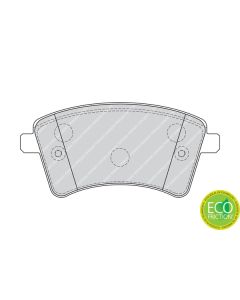 FERODO FDB4185 - Kit pastiglie freno, Freno a disco